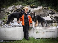 Catherine und ihre beiden Lieblinge